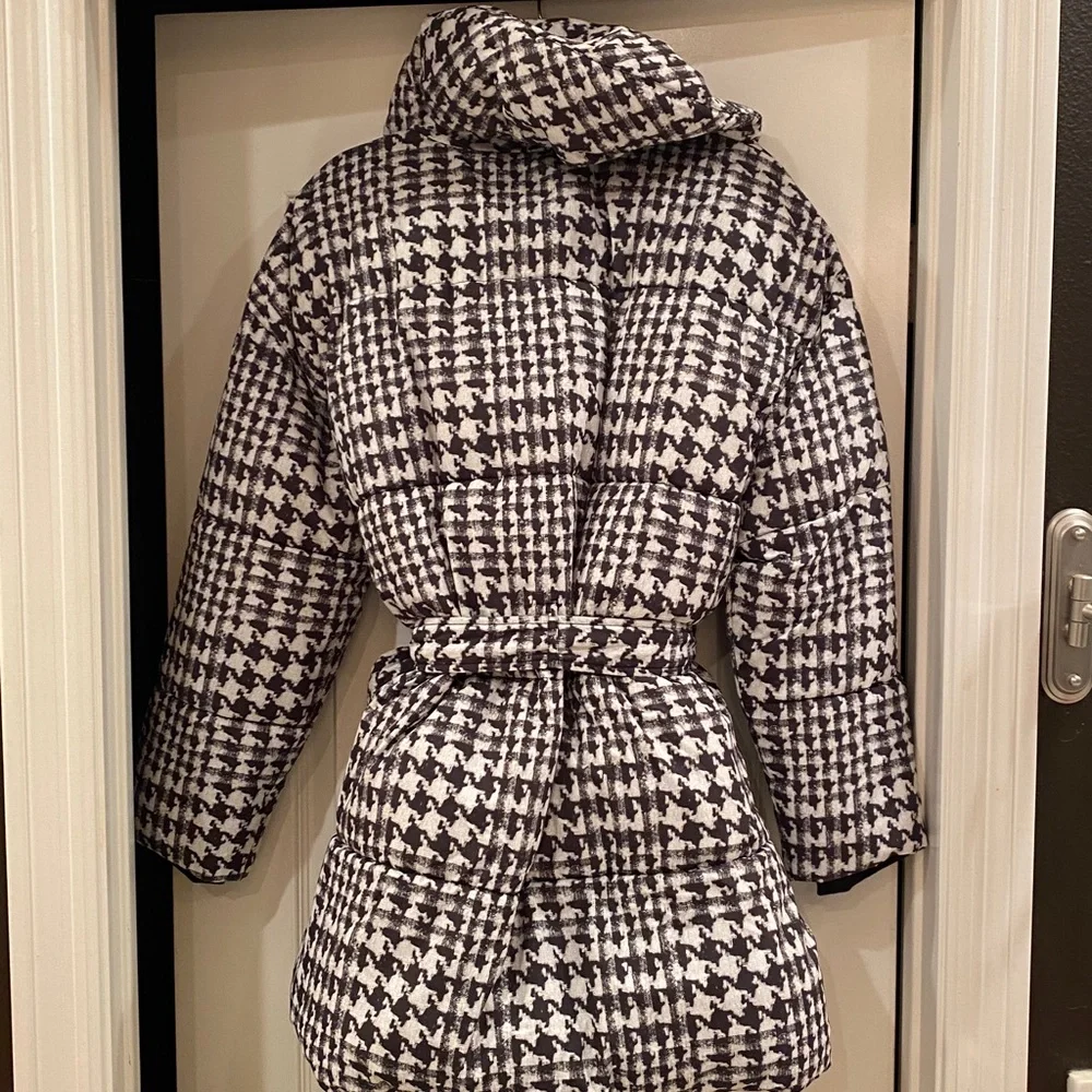 Badgley Mischka Yoko Shawl Collar Puffer Jacket NWT - Picture 12 of 15